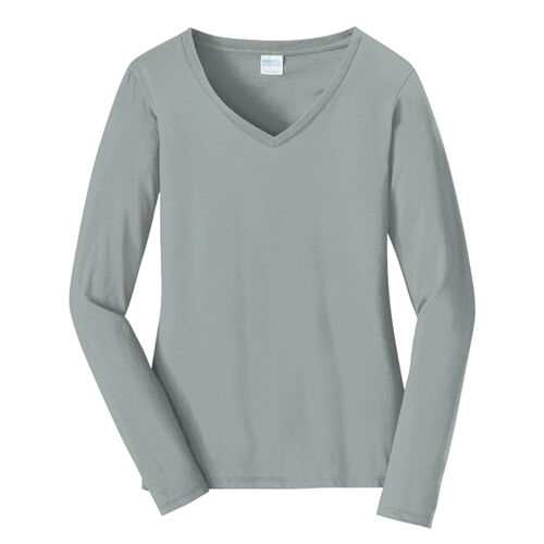 GO USA L/S Tee - Ladies V Neck Thumbnail