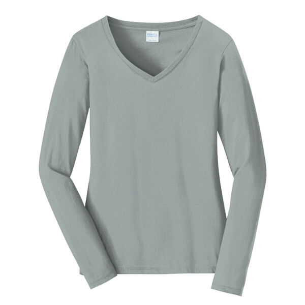 GO USA L/S Tee - Ladies V Neck Thumbnail