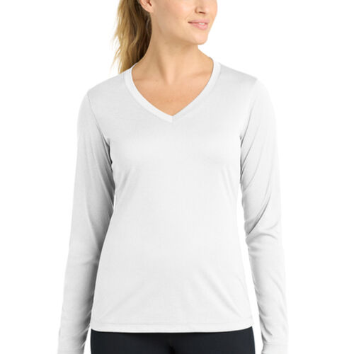 GO USA L/S Dry Fit Tee - Ladies Thumbnail