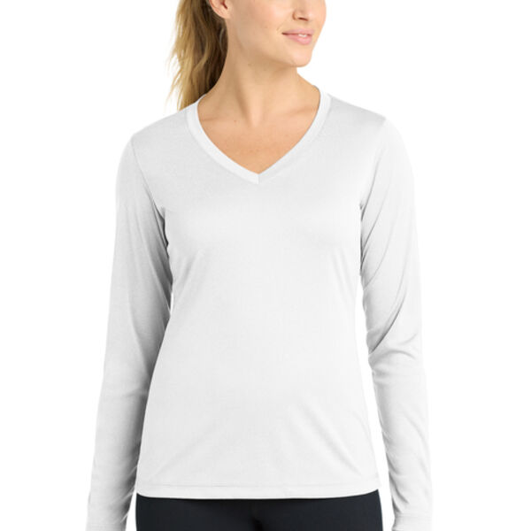GO USA L/S Dry Fit Tee - Ladies Thumbnail