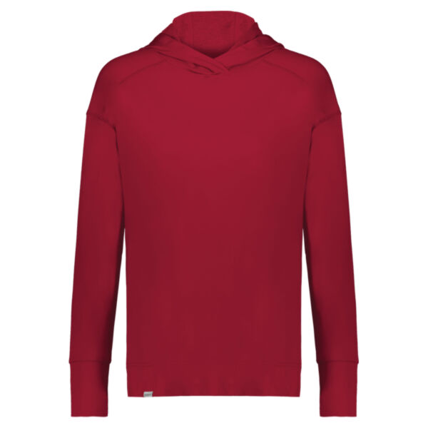 GO USA Soft Knit Hooded Sweatshirt - Ladies Thumbnail